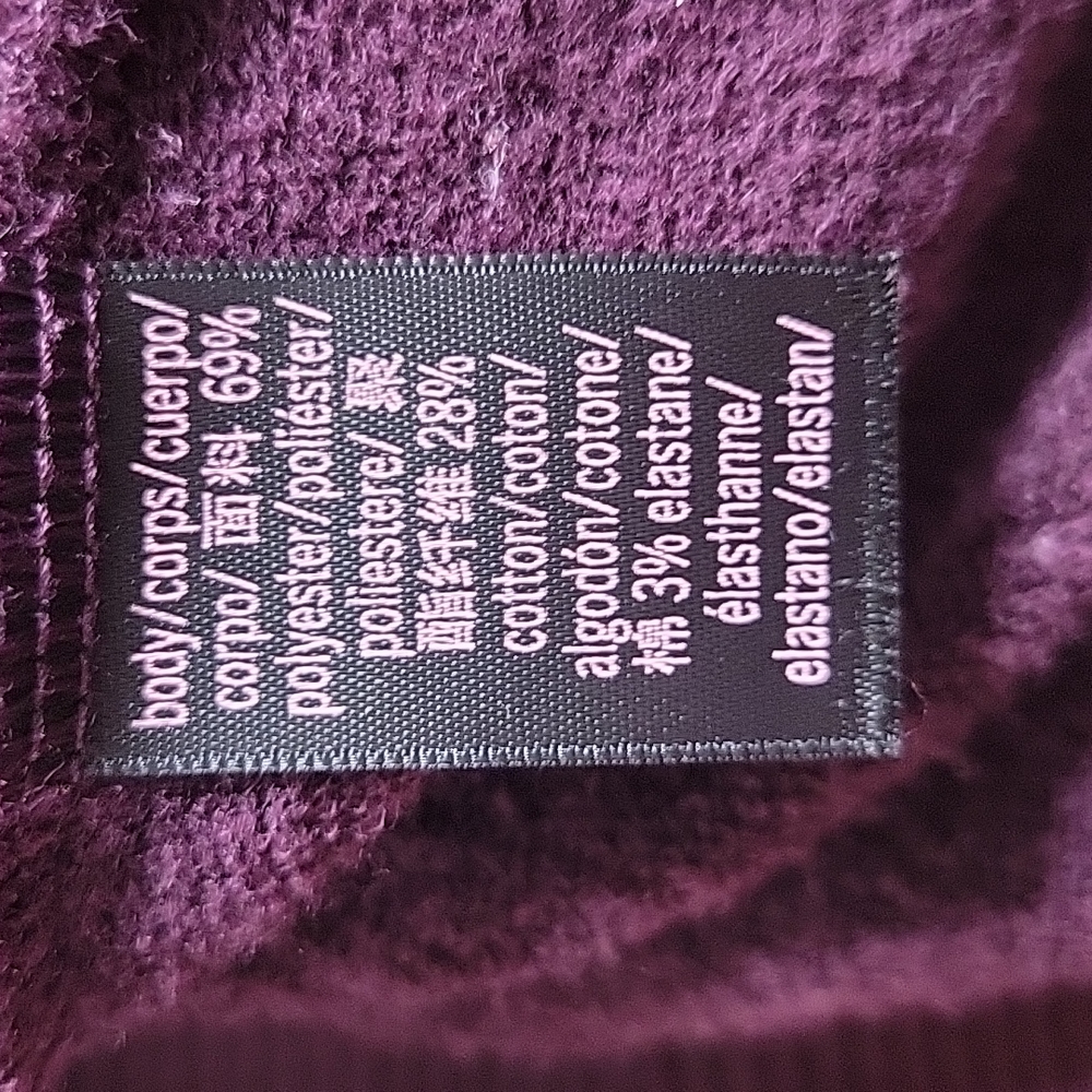 Victoria Secret Pull Over Maroon Sweatshirt - Picture 8 of 11